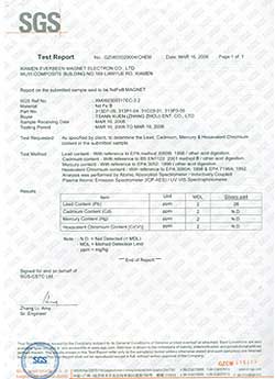 SGS Certification