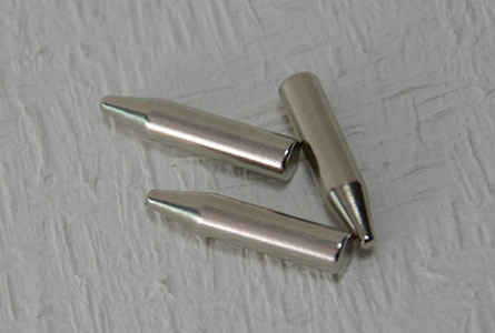 bullet-shaped magnets