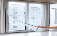 Magnetic windows screens