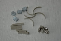 Tile magnet, segment magnet