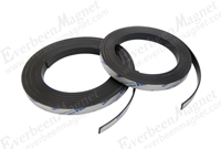 Rubber magnetic strip with 3M adhesive