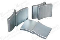 Neodymium segment magnets for DC motors