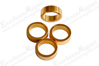 golden coated ring NdFeB Magnet