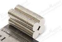 Round neodymium magnet 10*1mm