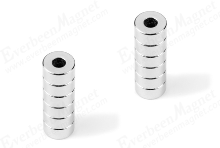 Neodymium Ring Magnet Zinc Plating